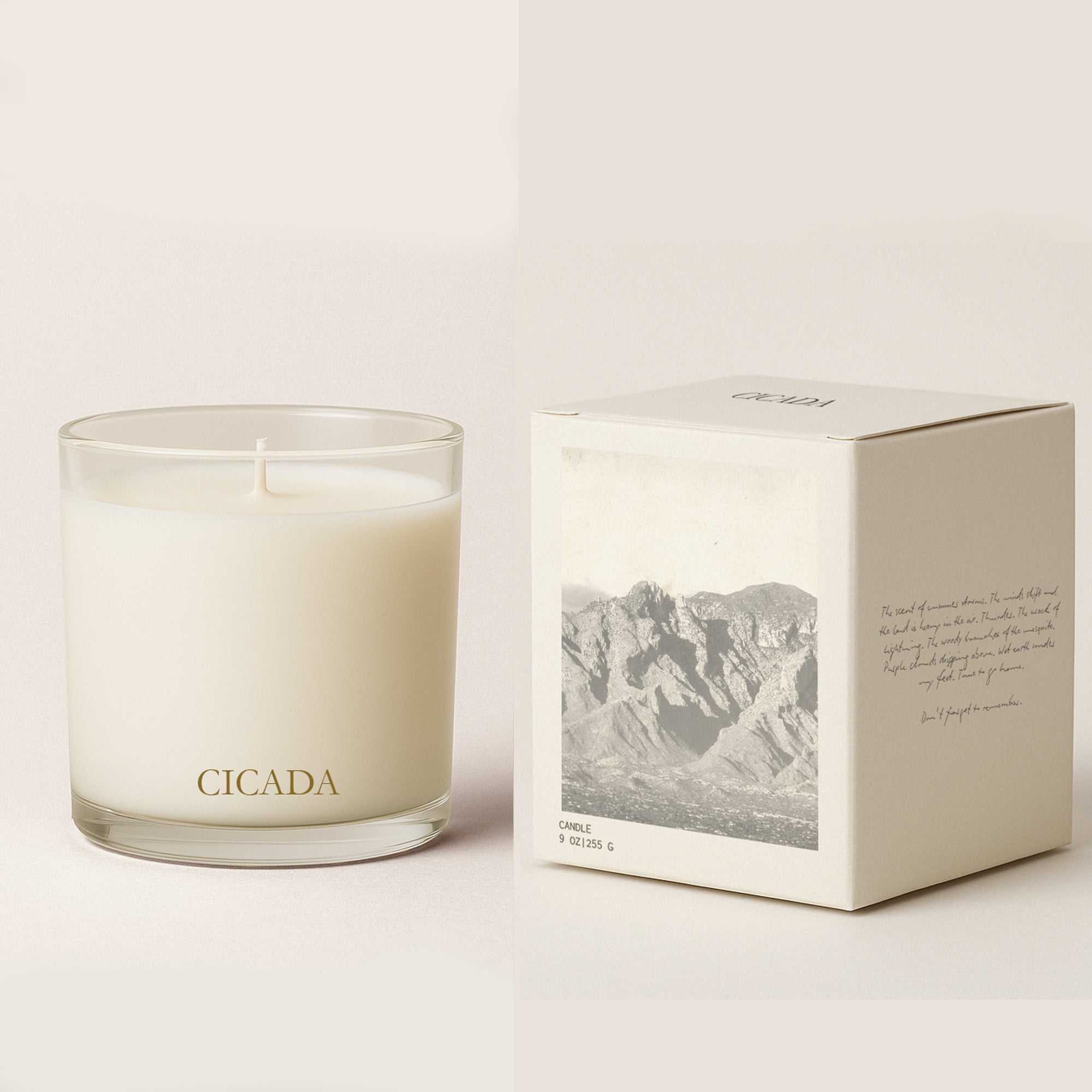 9 oz candle with No. 07 candle box